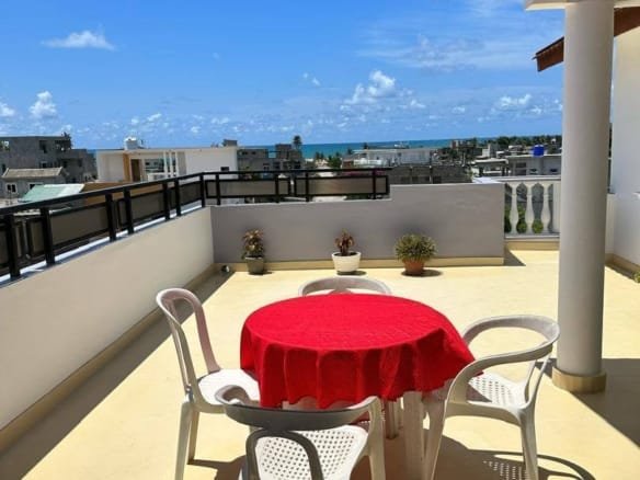 Appartement meublé 2 chambres avec vue sur mer à Fidjrossè Plage