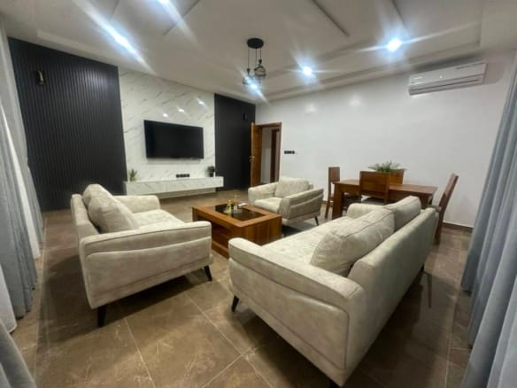 Appartement meublé 2 chambres de standing à Fidjrossè Plage