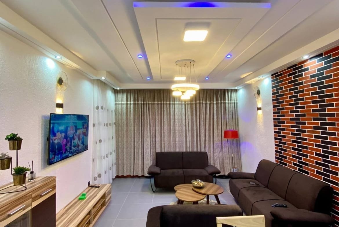 Appartement meublé 2 chambres derrière le Stade de l'Amitié