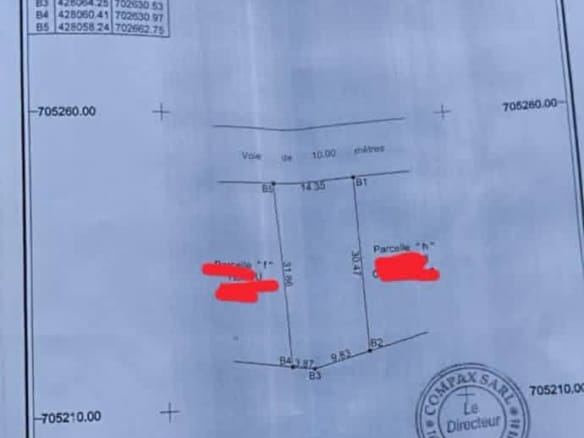 Grande parcelle à vendre à Fidjrossè Akogbato