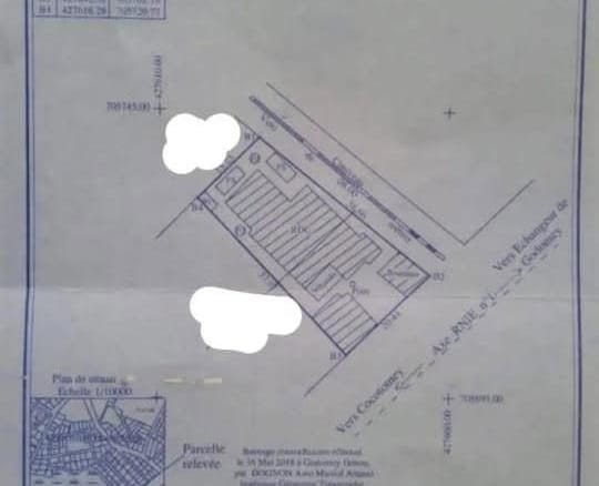 Grande parcelle avec titre foncier à Godomey