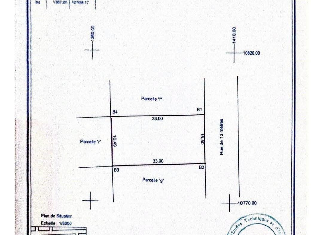 Grande parcelle avec titre foncier à vendre à Calavi Akassato