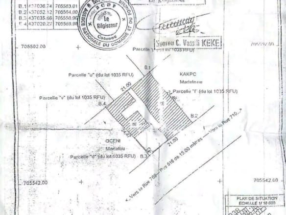 Maison à vendre à Aïdjèdo Cotonou