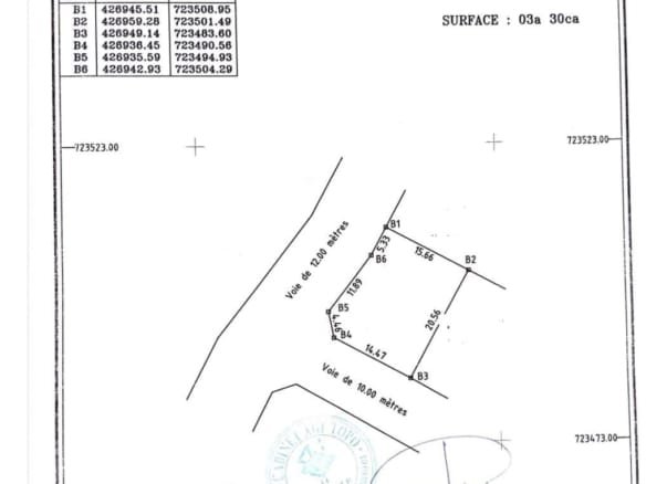 Maison locative avec boutiques à vendre à Calavi Gbétagbo
