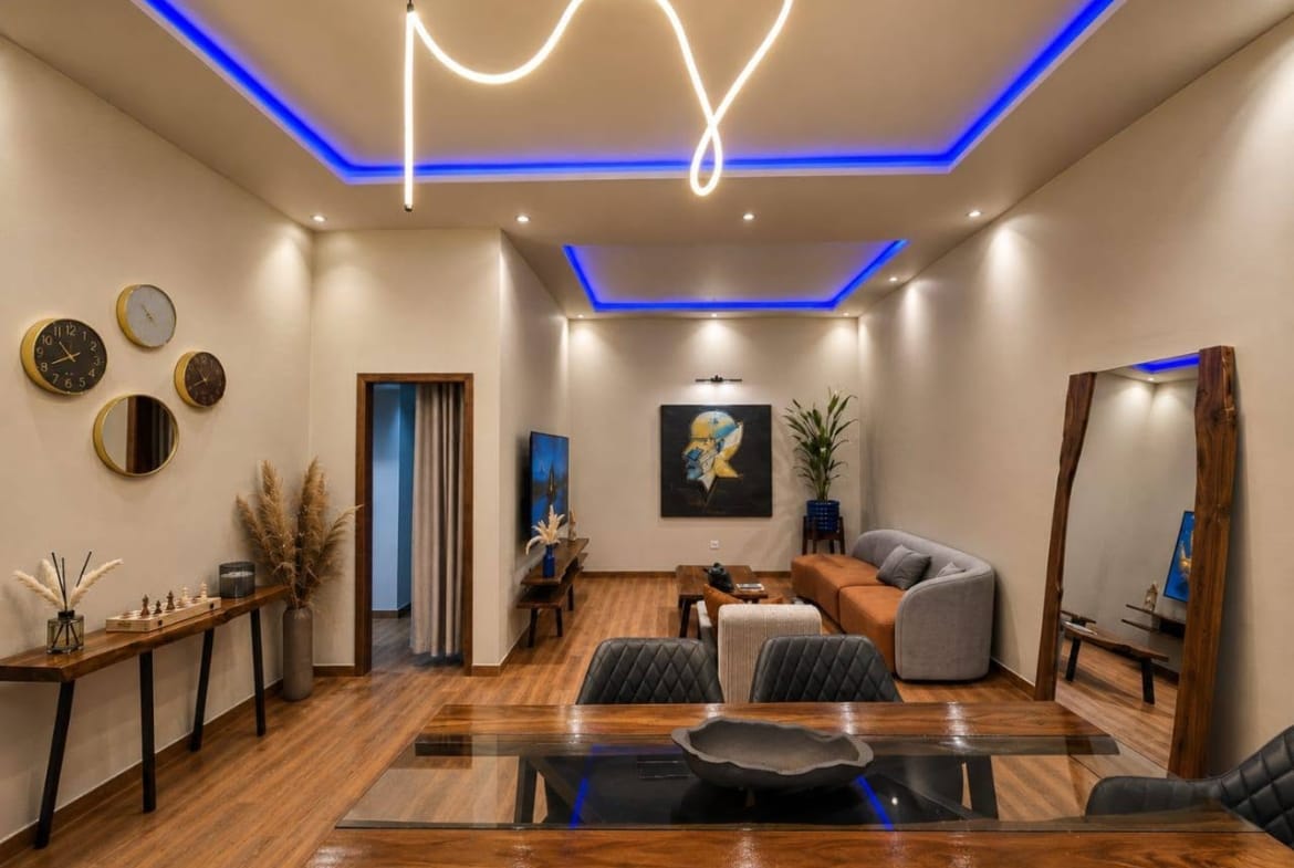 Maison meublée premium avec jacuzzi à Akogbato