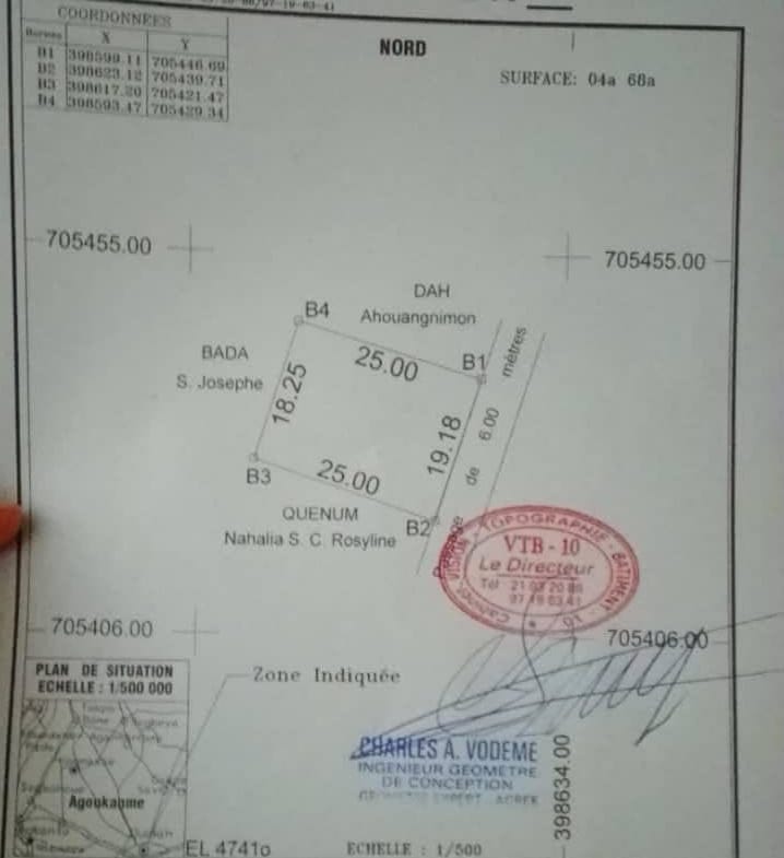 Parcelle à vendre à Ouidah près de Miwa City