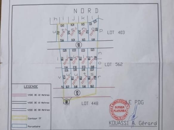 Parcelles avec titre foncier à Togbin Zone 3