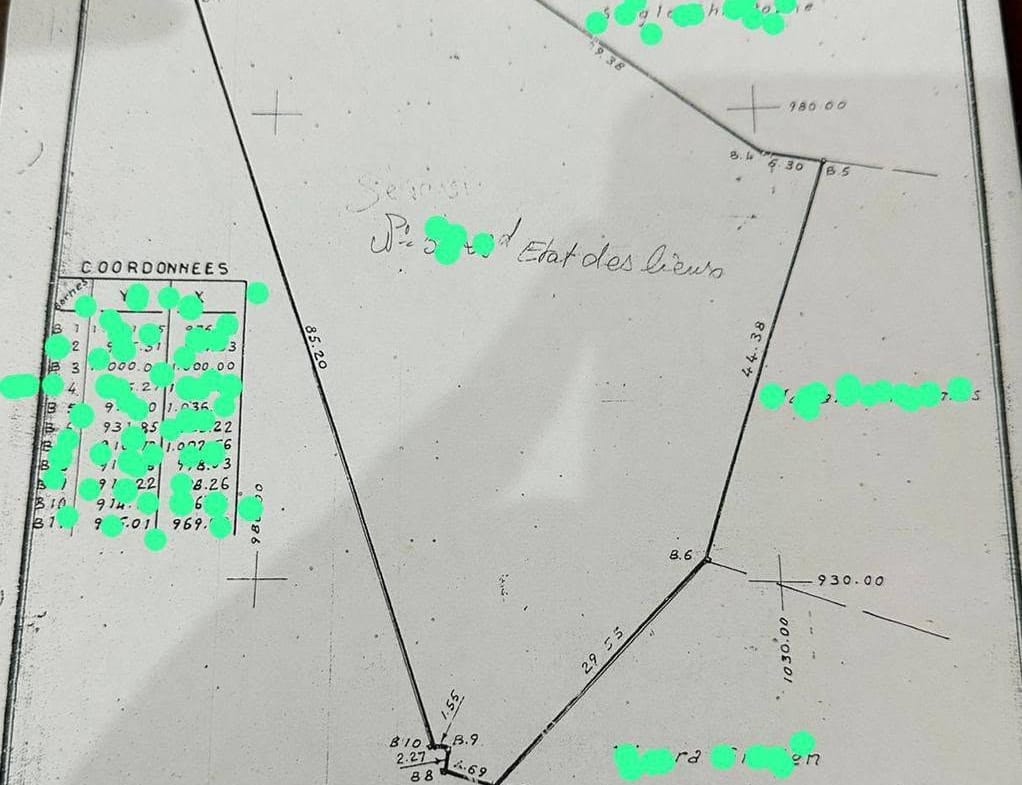 Terrain de 3 412 m² à Kouhounou Cotonou 5