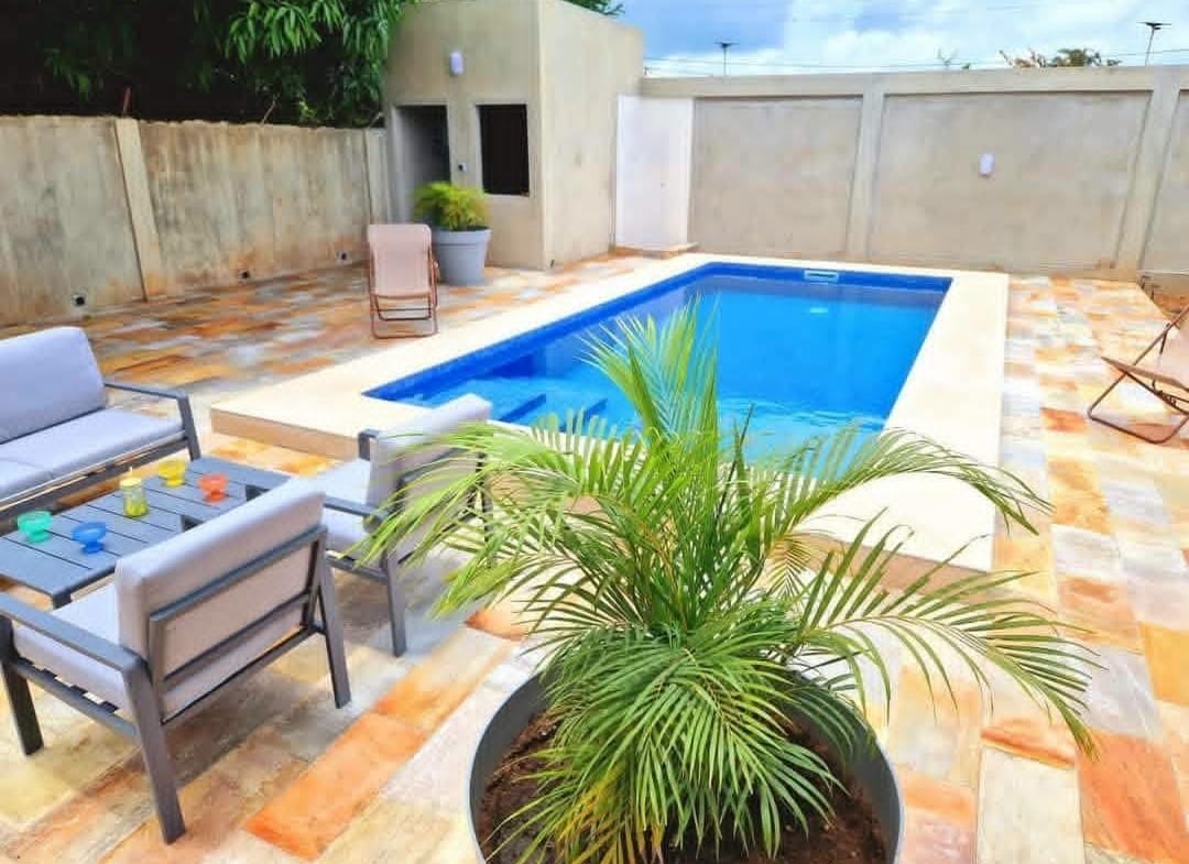 Villa meublée avec piscine à Calavi Zopah 2