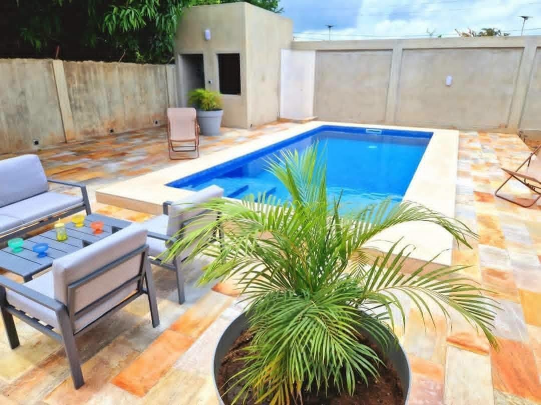Villa meublée avec piscine à Calavi Zopah 2