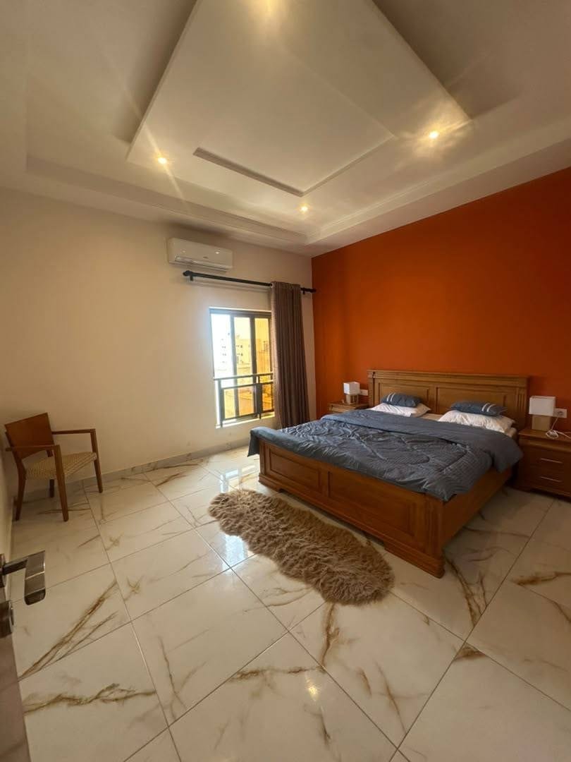 Appartement meublé 2 chambres à louer à Fidjrossè Plage avec piscine 17