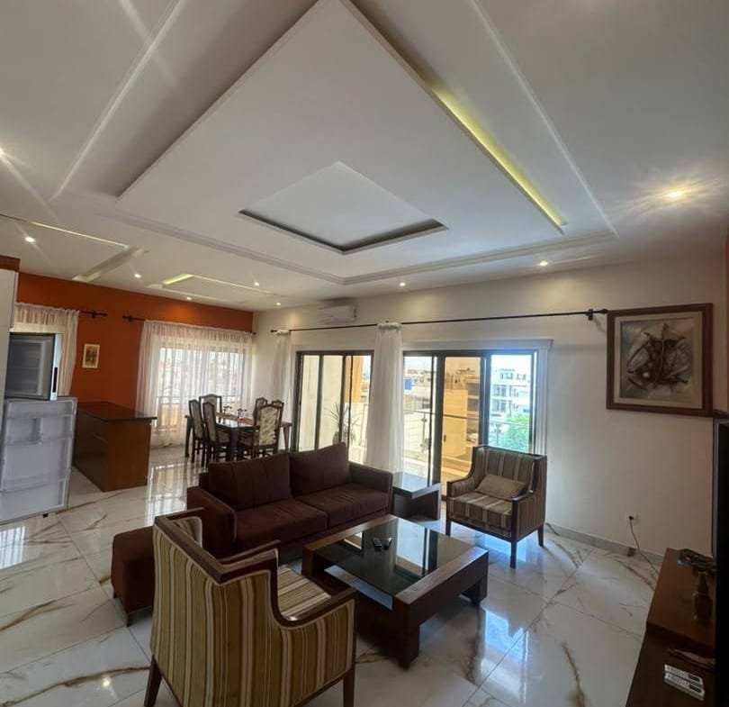 Appartement meublé 2 chambres à louer à Fidjrossè Plage avec piscine 18