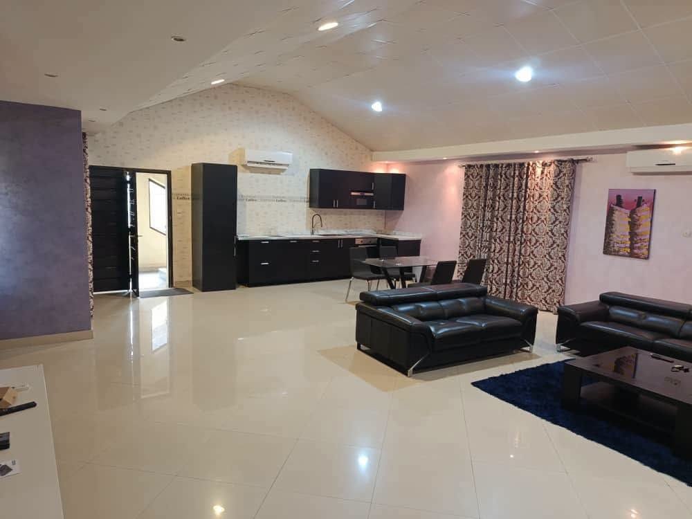 Villa meublée 4 chambres à louer à Akpakpa Zone des Ambassades 2